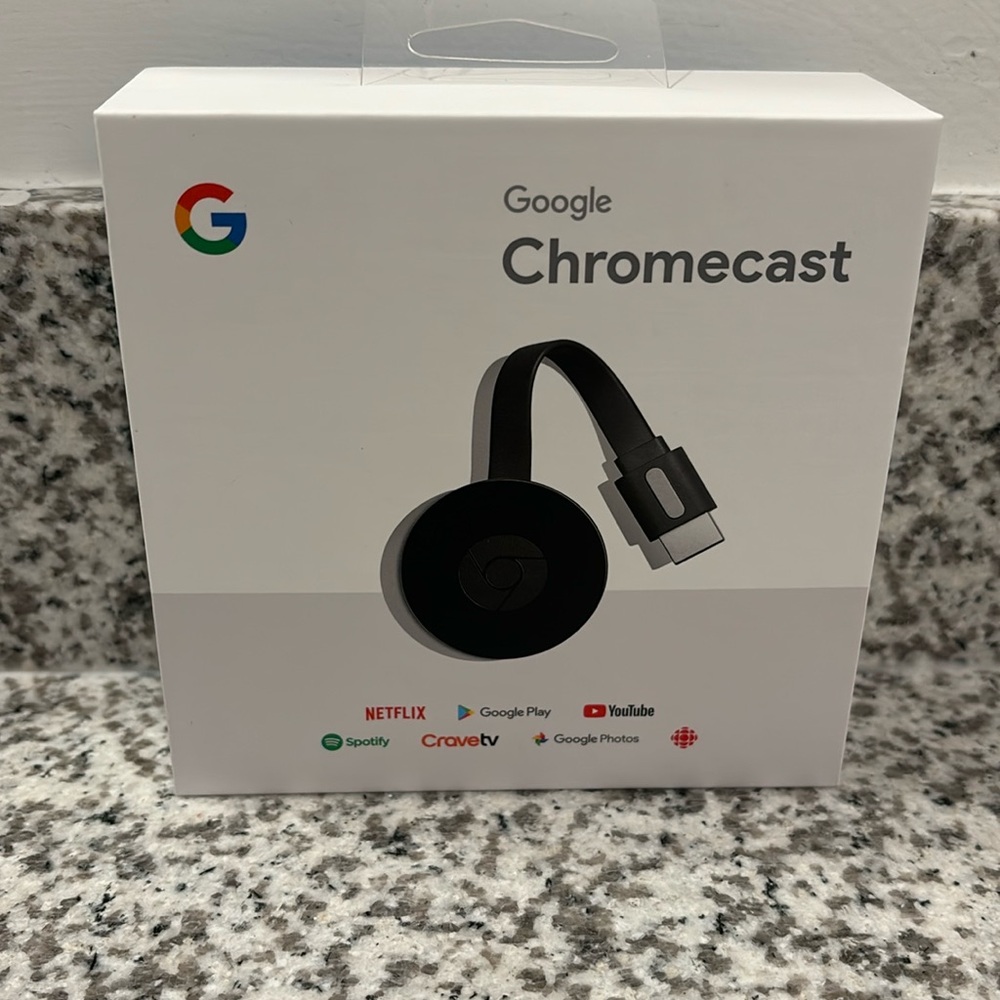 Unopened Google Chromecast
